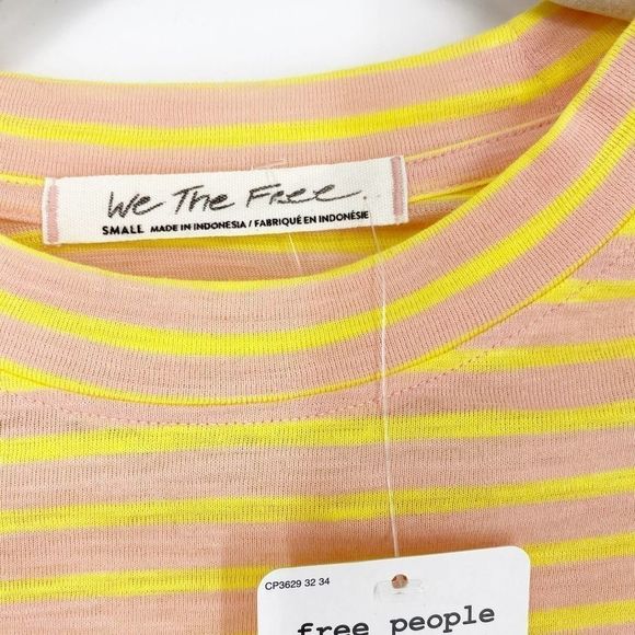 Free People Night Sky Tee Summer Rose Combo Small - Picture 11 of 12
